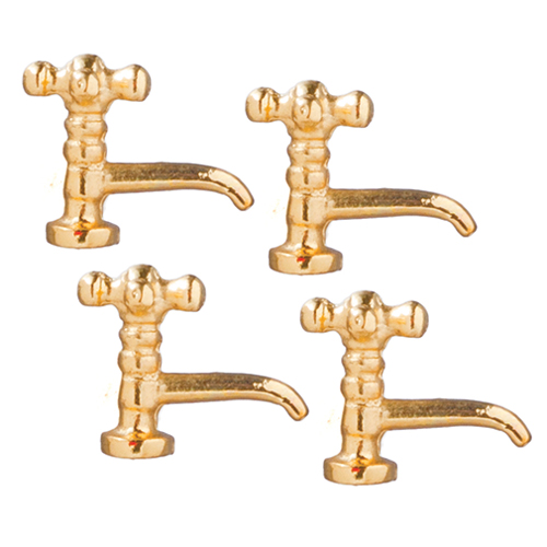 Spigots, 4 pc., Brass